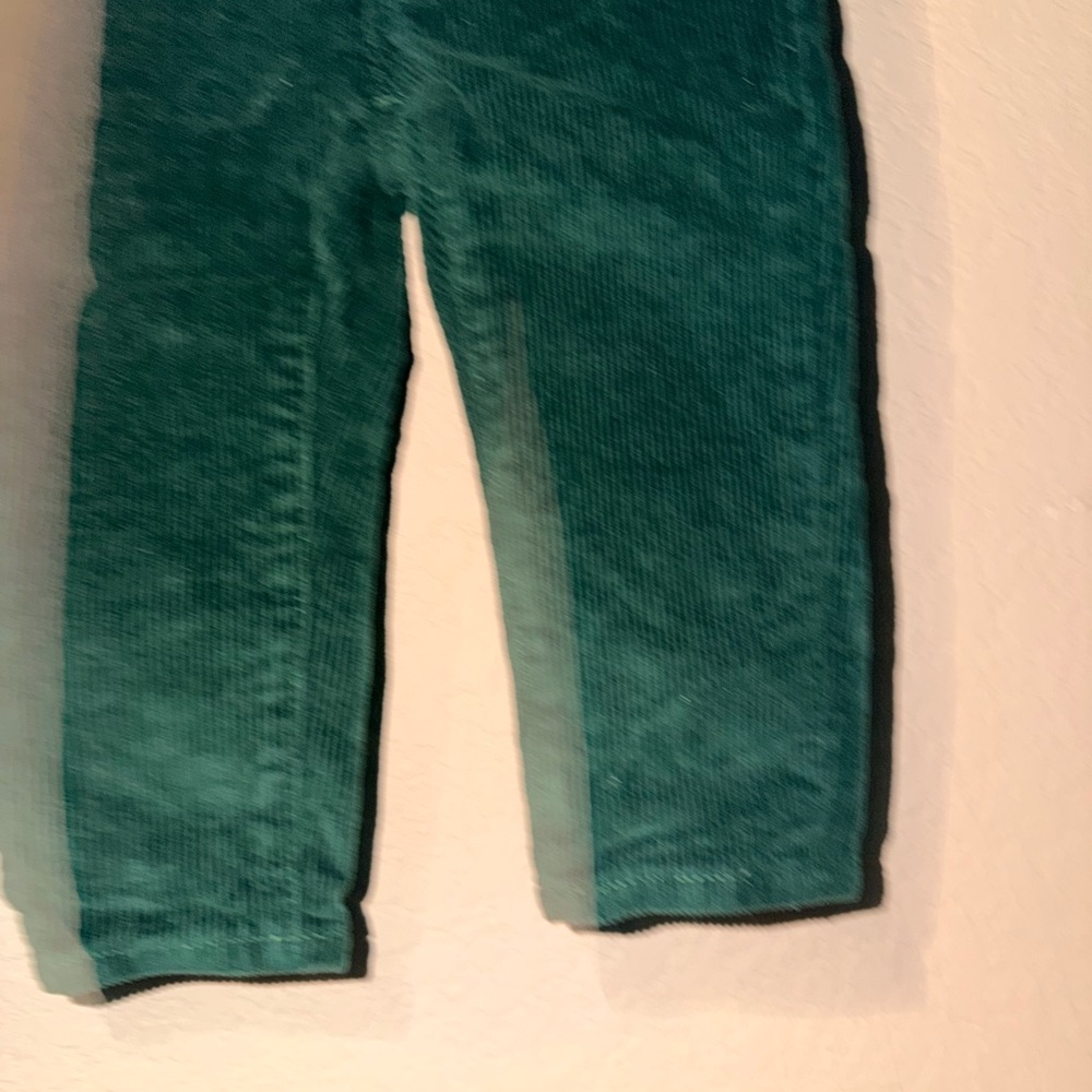 GAP Kids '90's Forest Green Corduroy Pants- BNWOT - Picture 3 of 8
